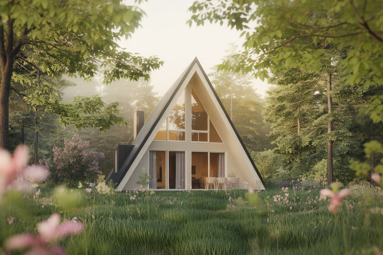 Avantages d&rsquo;une Maison en A : Design et Efficacité