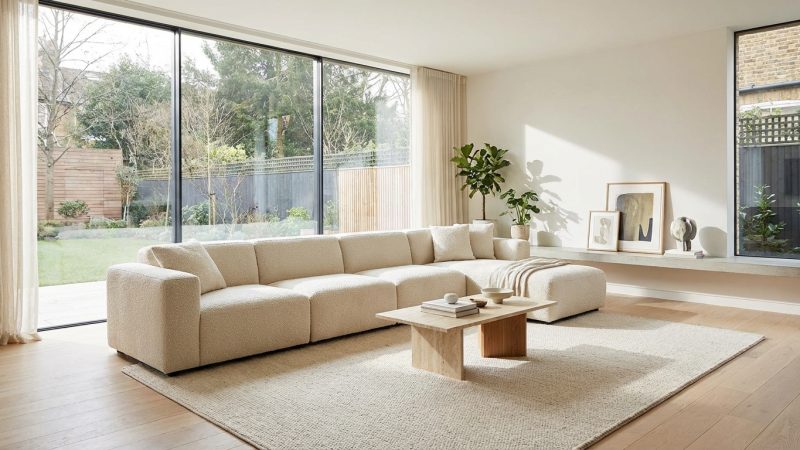 Pourquoi opter pour un canapé en tissu dans son intérieur : 6 raisons