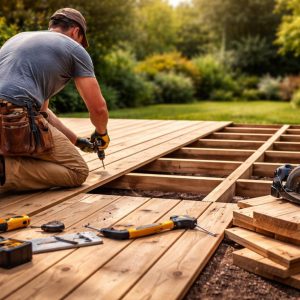Structure Terrasse Bois : Lambourdes ou Solives ?