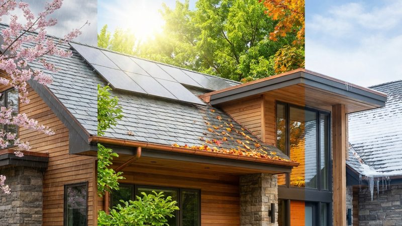 Un calendrier d&rsquo;entretien de toiture pensé pour les quatre saisons