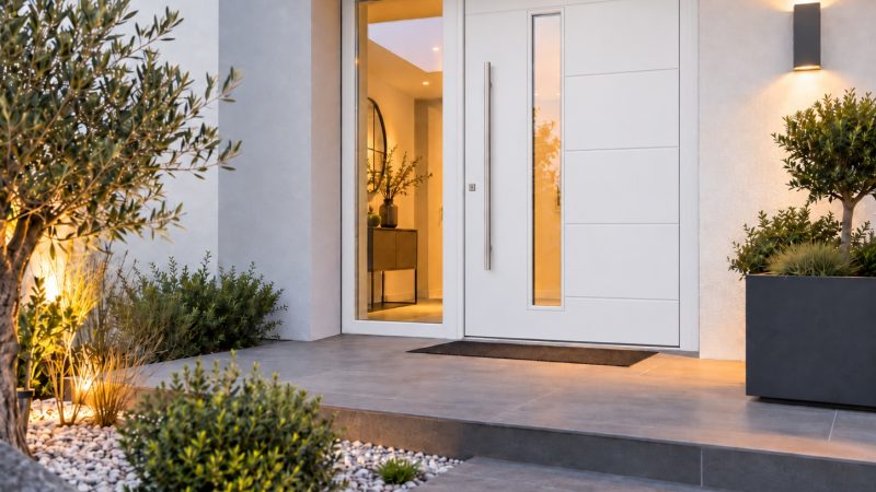 Portes d&rsquo;entrée en PVC : quand le fonctionnel devient enfin esthétique