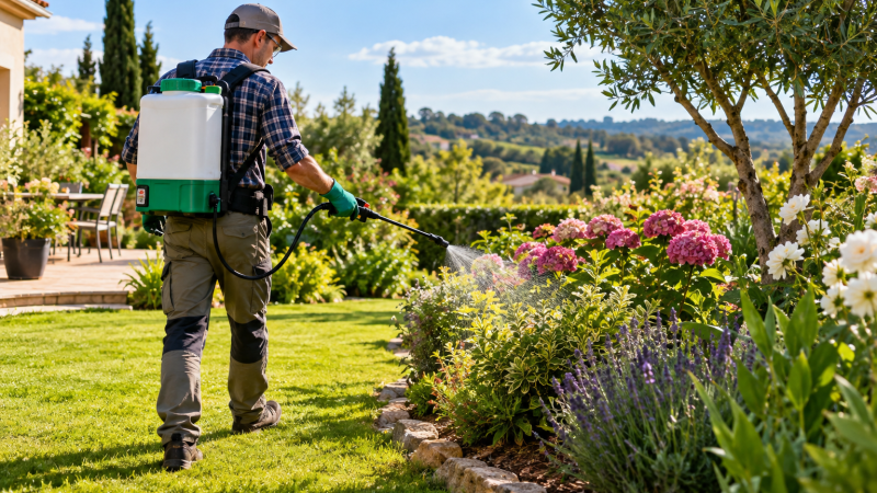 Comment entretenir un grand jardin sans y passer tout son temps