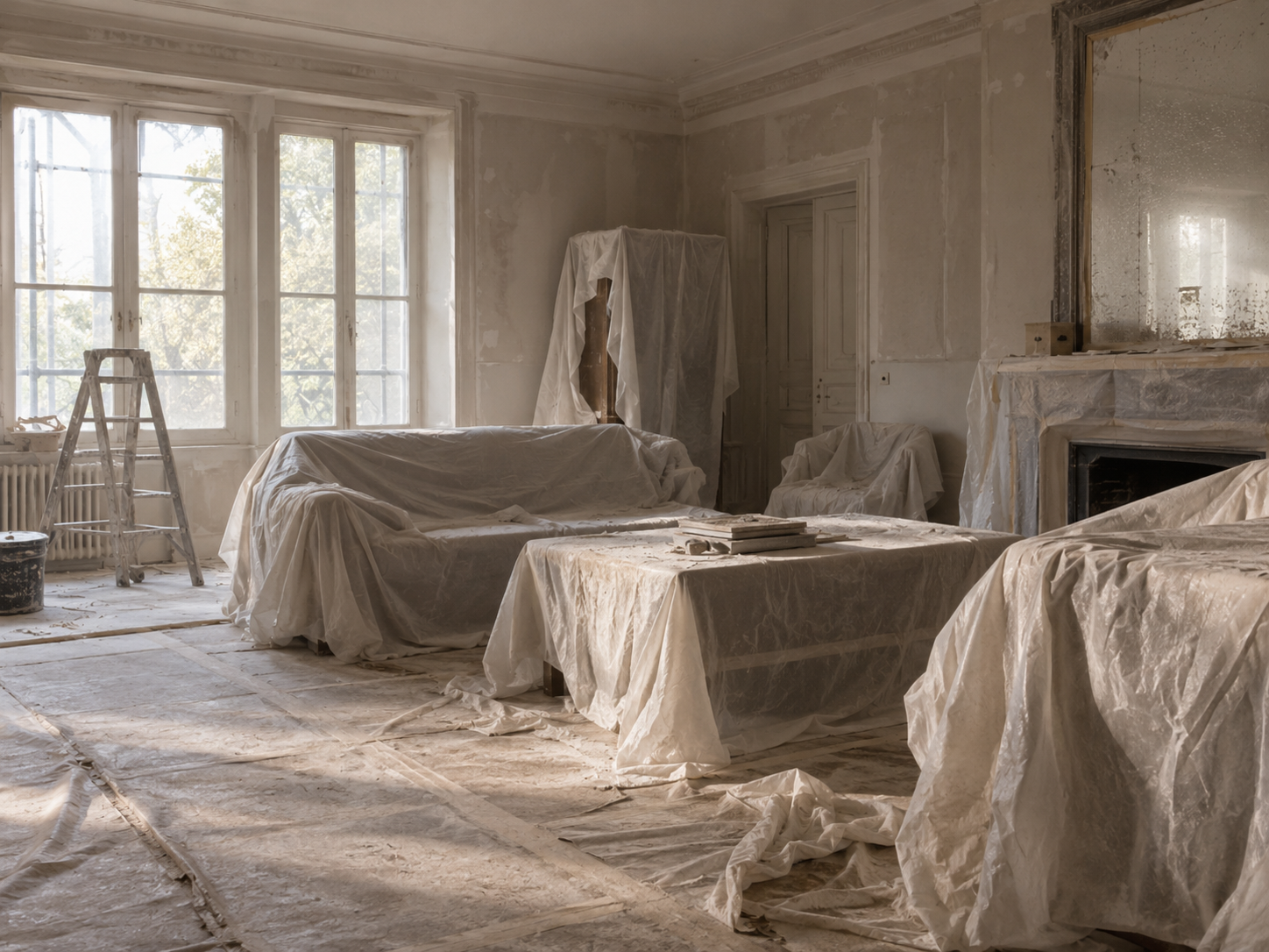 Rénover avec ses meubles sur place : fausse bonne idée